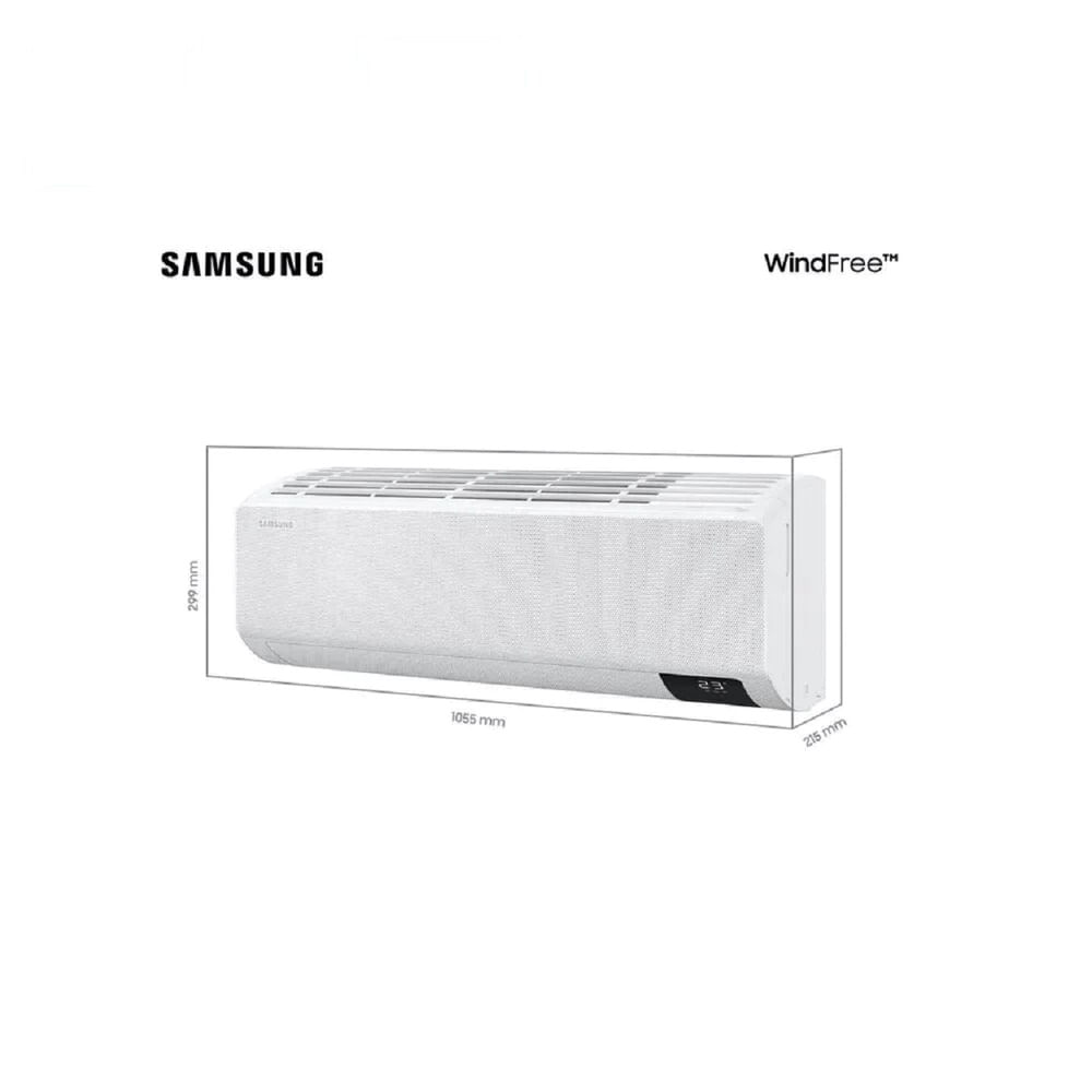 Ar Condicionado Split Samsung Inverter WindFree 22000 BTU/h Quente e Frio AR24TSHCBWKNAZ – 220 Volts - Imagem 9