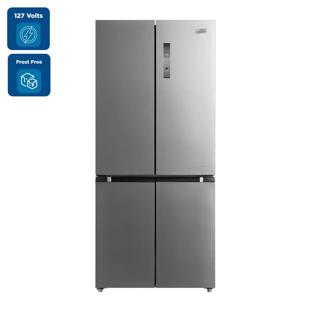 Refrigerador Midea French Door Inverter Quattro 482 Litros Inox MD-RF556 – 127 Volts - Imagem 2