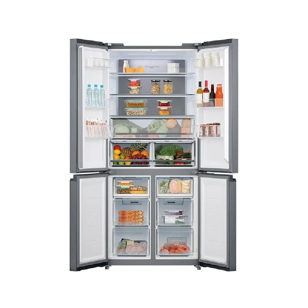 Refrigerador Midea French Door Inverter Quattro 482 Litros Inox MD-RF556 – 127 Volts - Imagem 4