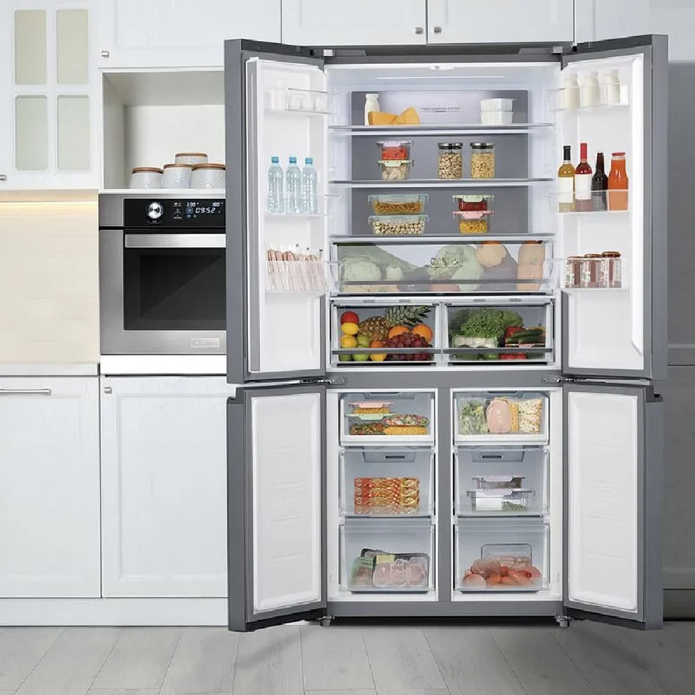 Refrigerador Midea French Door Inverter Quattro 482 Litros Inox MD-RF556 – 127 Volts - Imagem 5