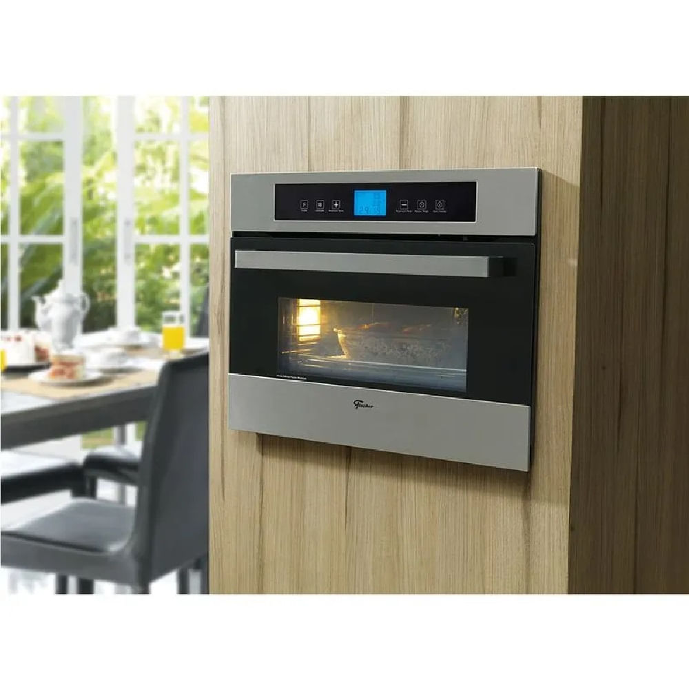 Forno Elétrico Embutir Fischer 43 Litros Platinium Inox – 127 Volts - Imagem 5