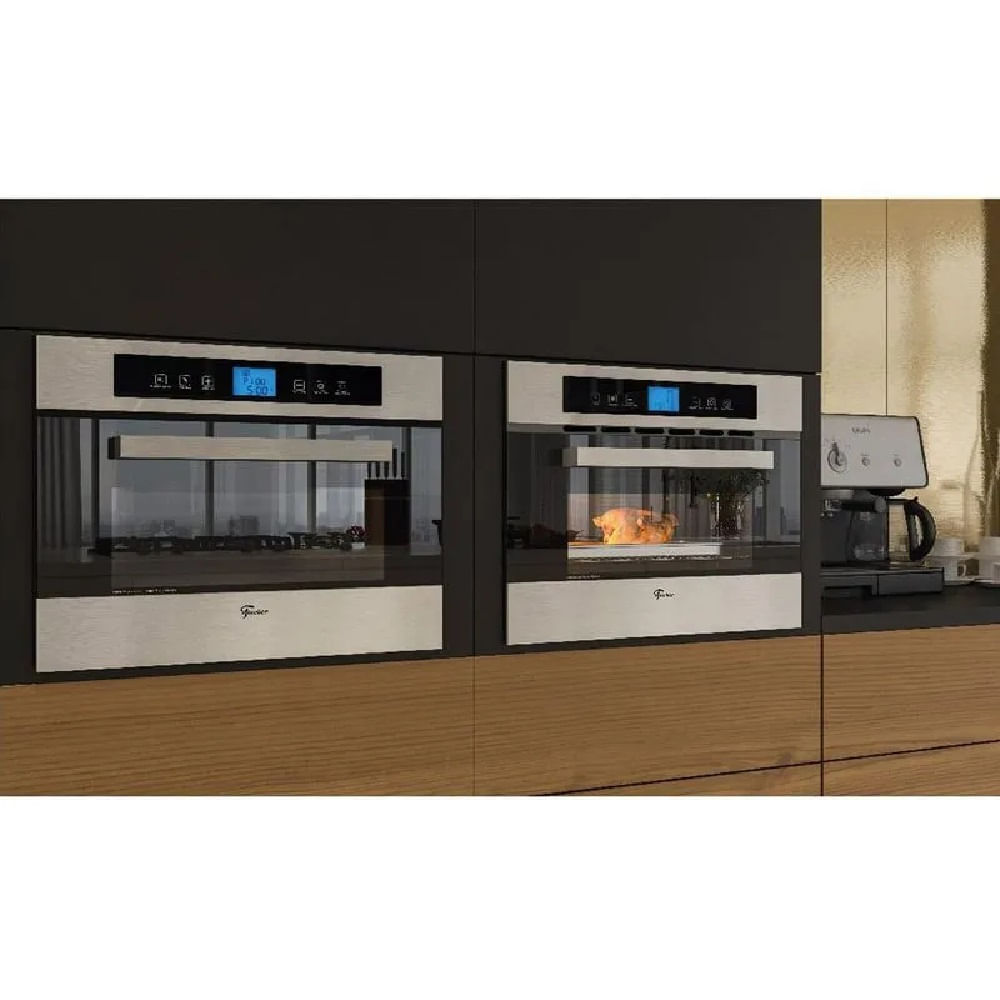 Forno Elétrico Embutir Fischer 43 Litros Platinium Inox – 127 Volts - Imagem 6