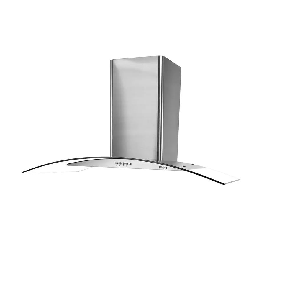 Coifa de Parede Philco 90cm Glass Dupla Filtragem Inox PCO90G – 127 Volts - Imagem 3