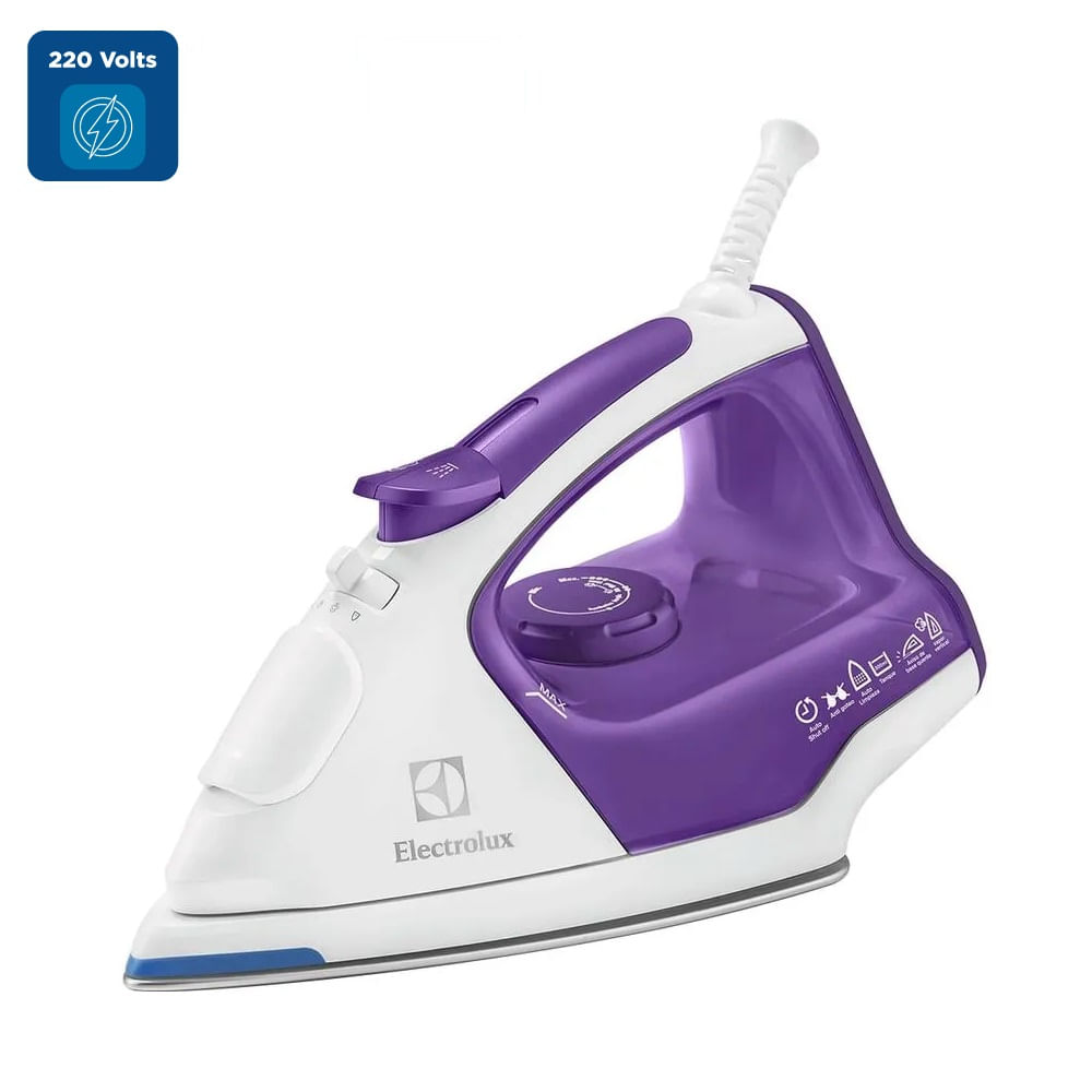 Ferro a Vapor Electrolux Confidence Line Roxo ODI25 – 220 Volts - Imagem 2