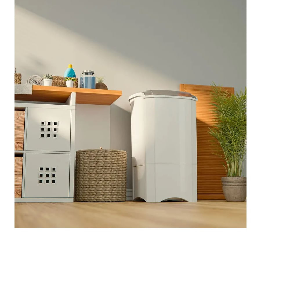Lavadora de Roupas Britânia 10Kg Semiautomática Branca BLR03 – 220 Volts - Imagem 6