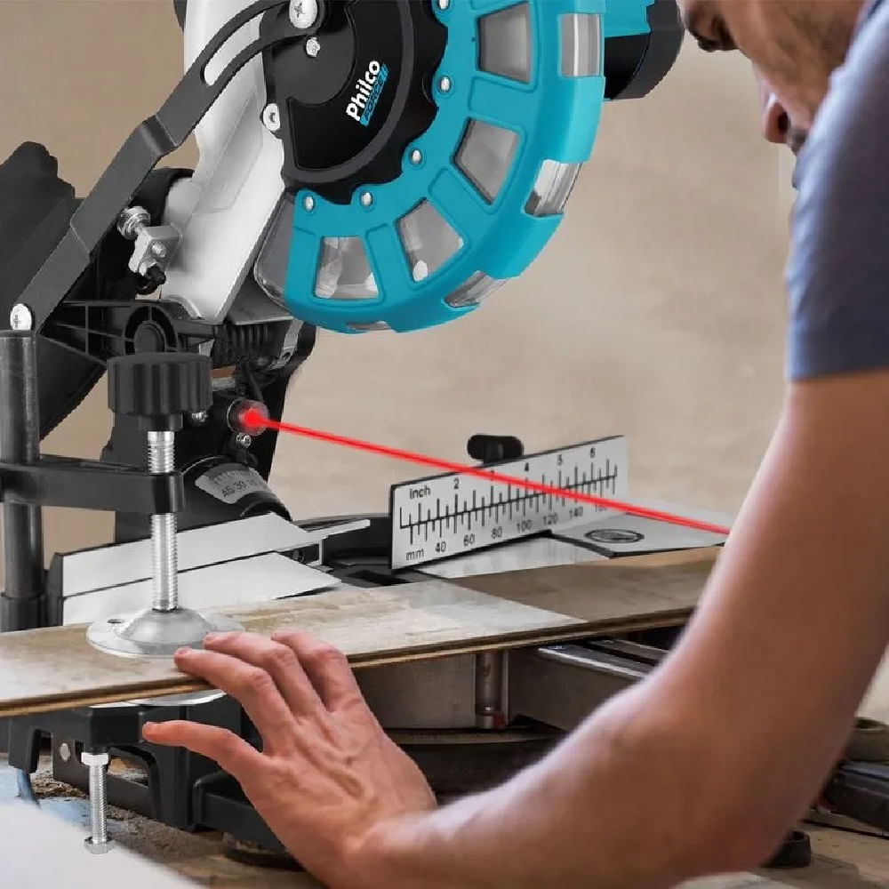 Serra Philco 4500RPM Azul PSE1500-8 - 127 Volts - Imagem 5