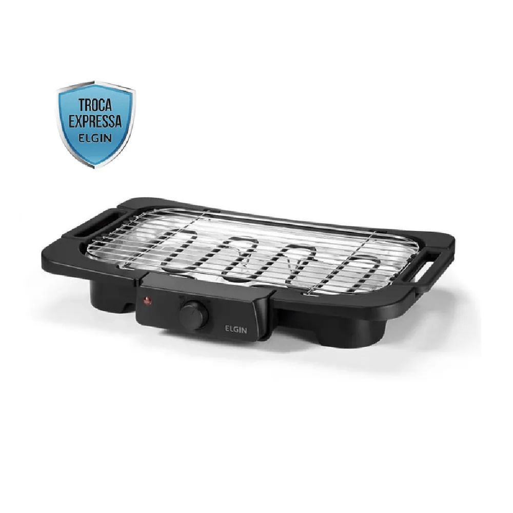 Churrasqueira Elétrica Elgin 2000W Preta – 220 Volts - Imagem 3