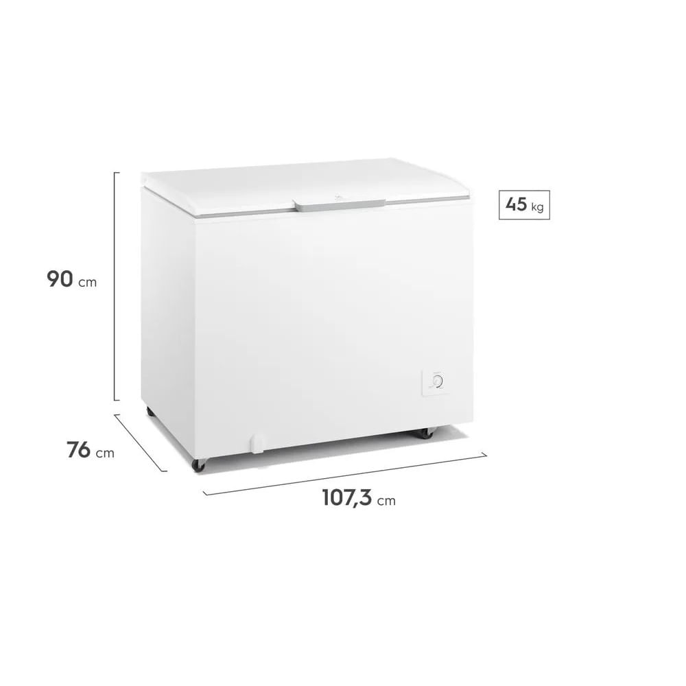 Freezer Horizontal Electrolux 314 Litros Cycle Defrost Branco HI330 – 220 Volts - Imagem 3