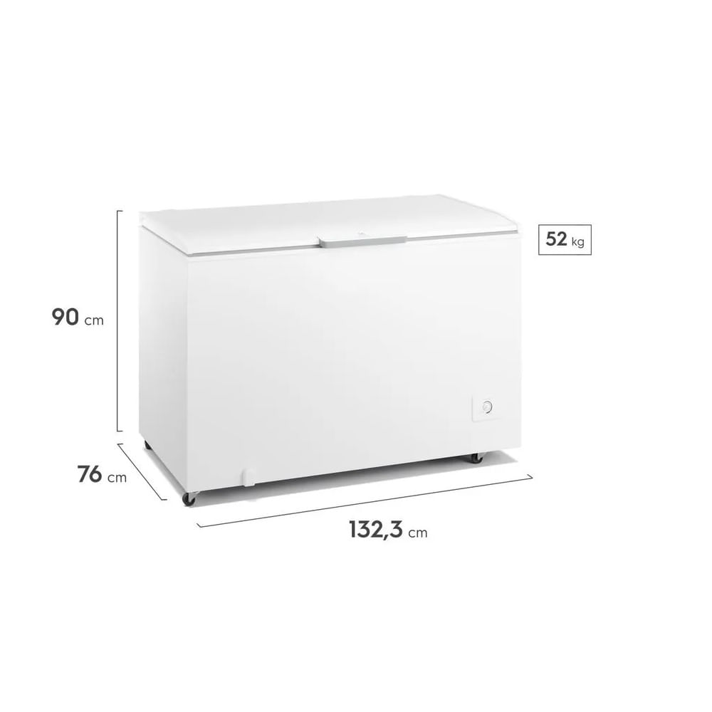 Freezer Horizontal Electrolux 400 Litros Cycle Defrost Branco HI440 – 220 Volts - Imagem 3