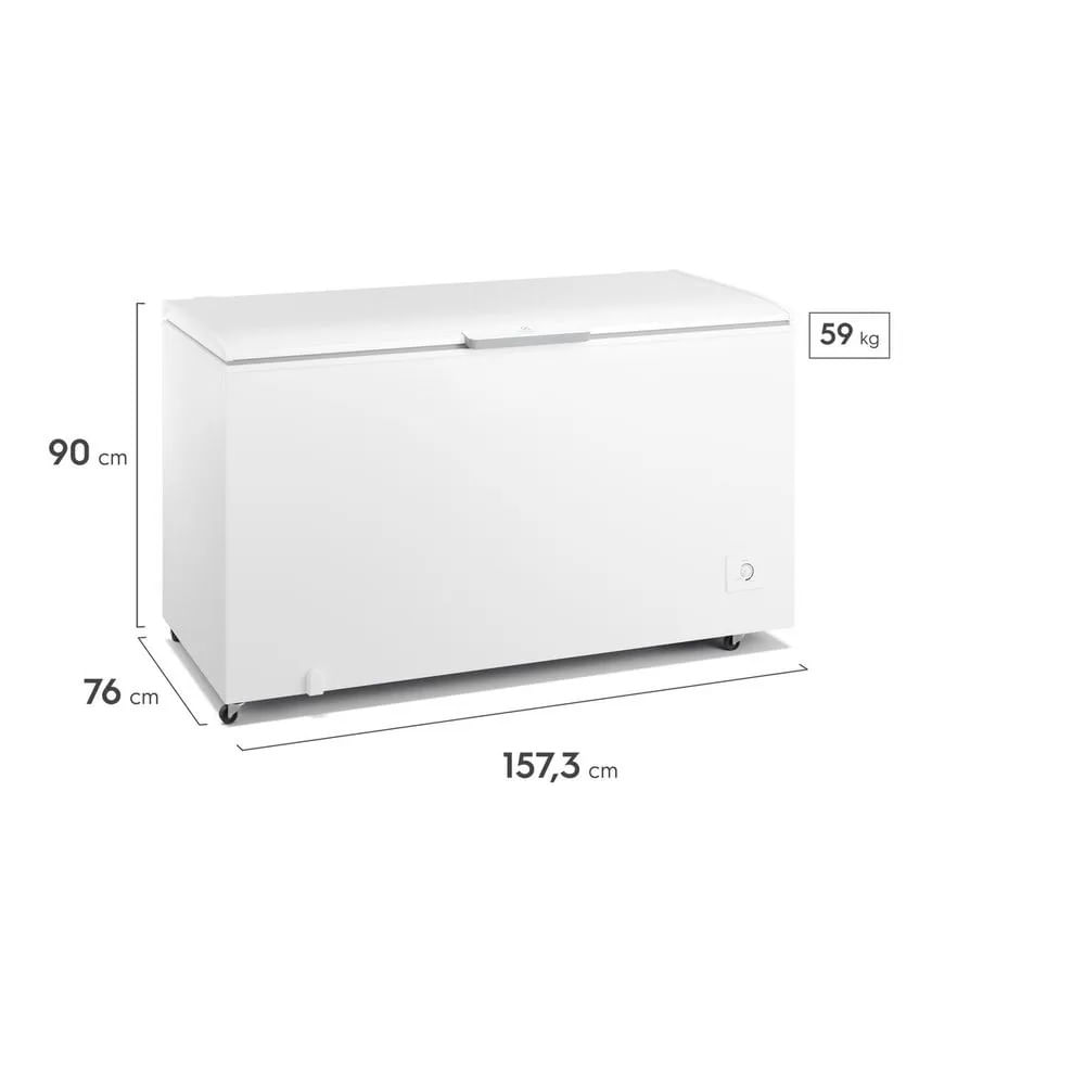 Freezer Horizontal Electrolux 513 Litros Cycle Defrost Branco HI550 – 220 Volts - Imagem 3
