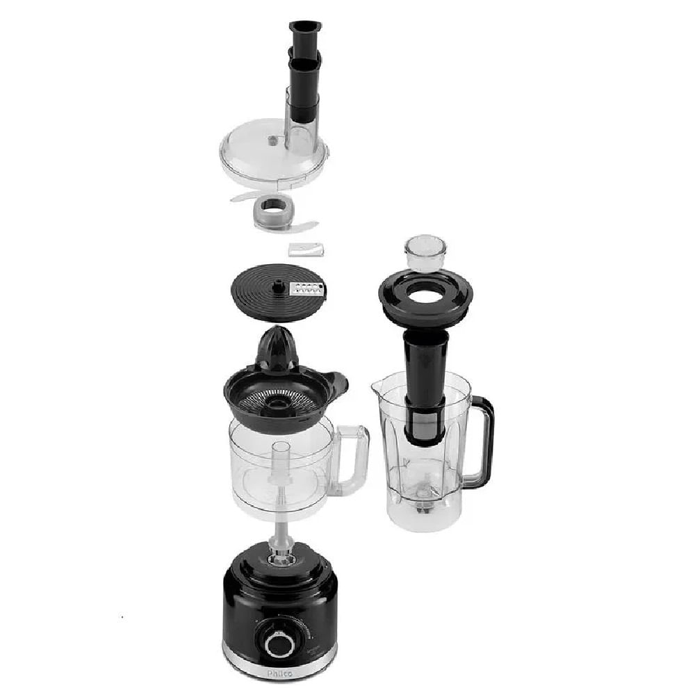 Multiprocessador Philco Turbo 5 em 1 Preto PMP1500P - 220 Volts - Imagem 7