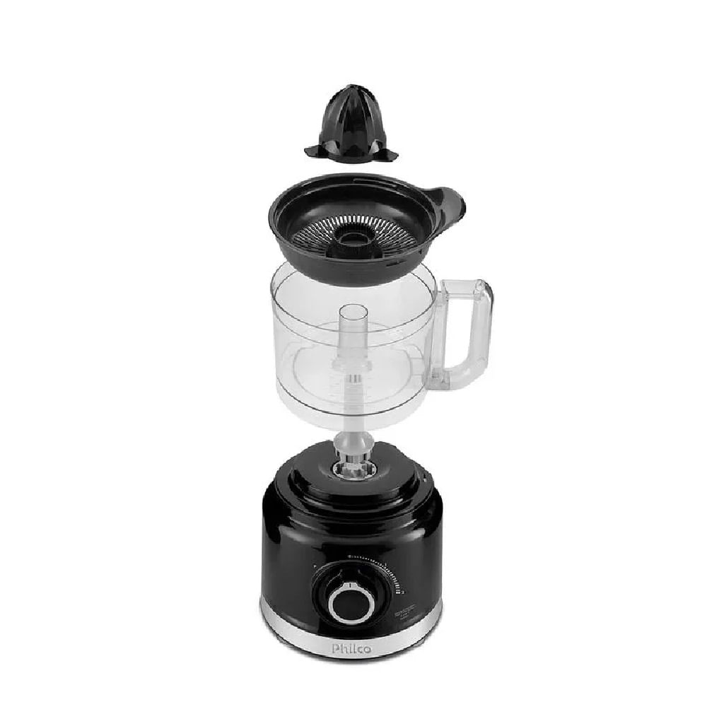 Multiprocessador Philco Turbo 5 em 1 Preto PMP1500P - 220 Volts - Imagem 9