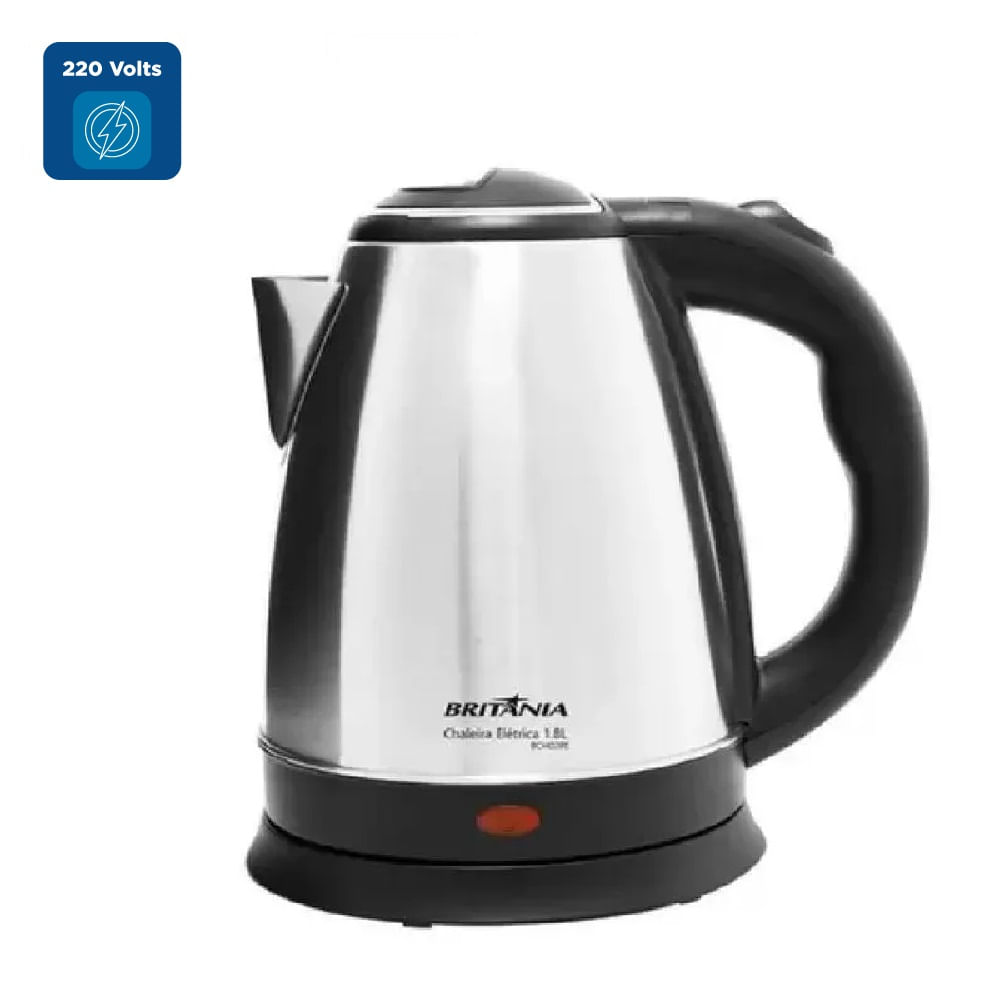 Chaleira Elétrica Britânia BCH02PI 1,8L Inox 220V - Imagem 2