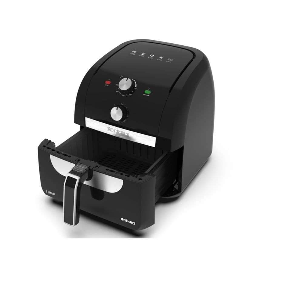 Fritadeira Air Fryer Itatiaia 8 Litros Preta AFITA1003 – 127 Volts - Imagem 3