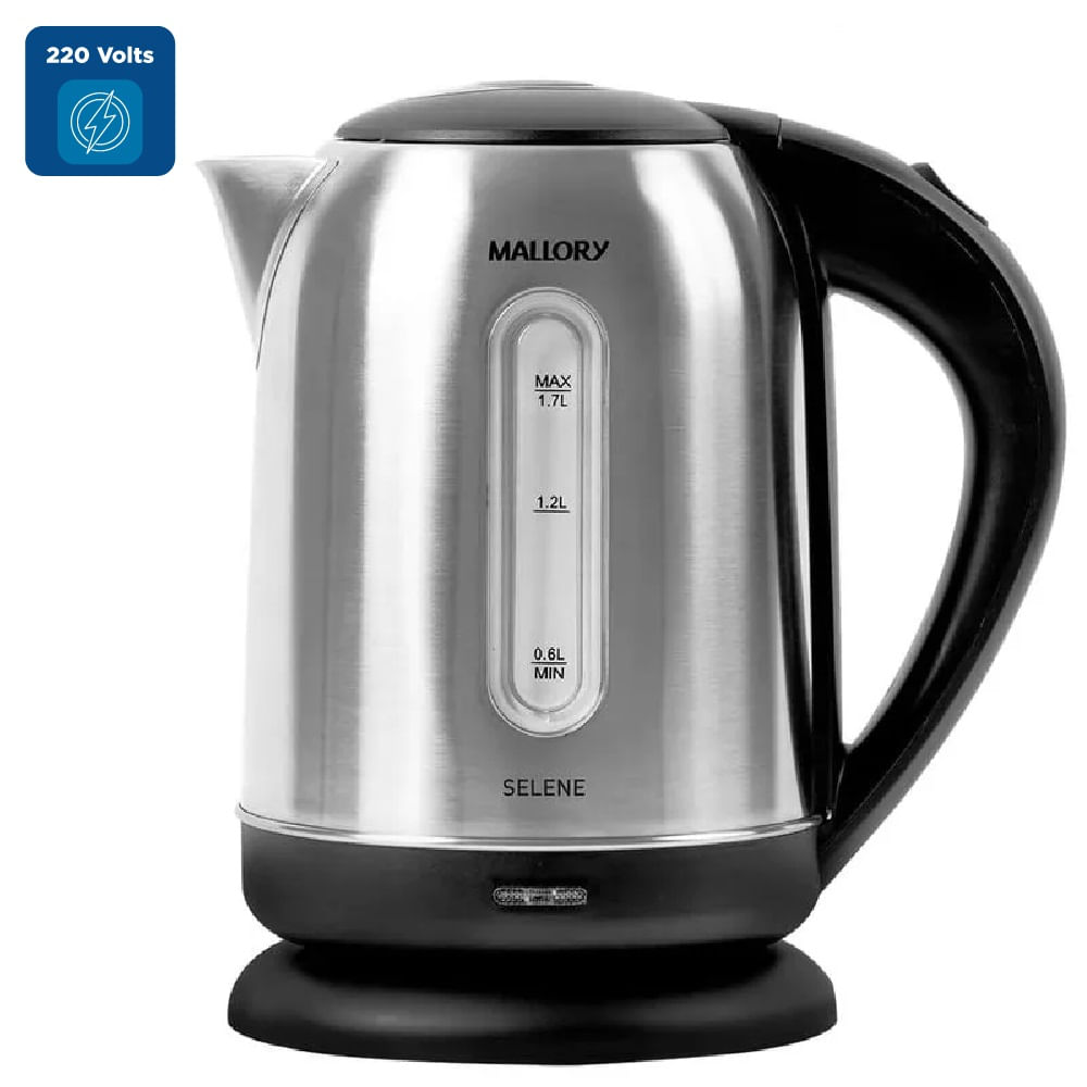 Chaleira Mallory 1,7 Litros Selene Inox - 220 Volts - Imagem 2