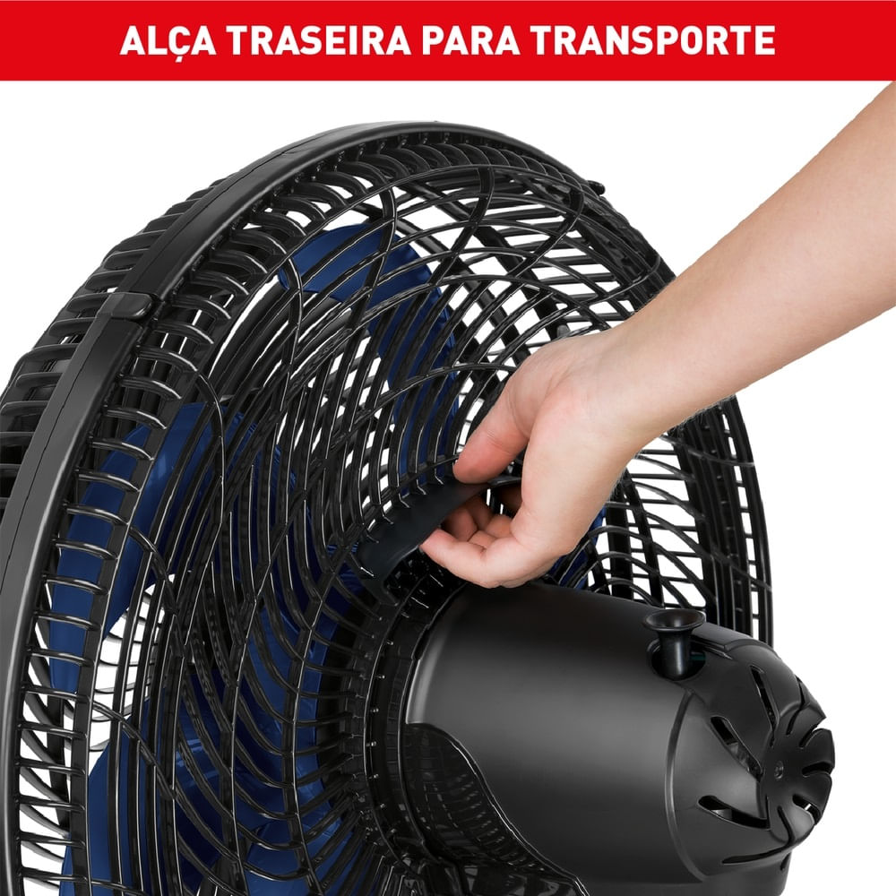 Ventilador de Mesa Arno 40cm X-Treme 9 Preto VE90 – 127 Volts - Imagem 5