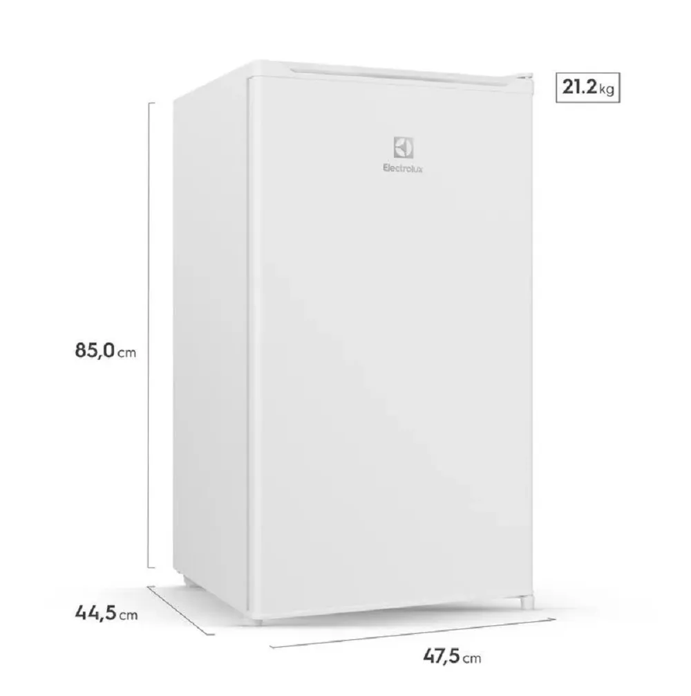Frigobar Electrolux 90 Litros com Controle de Temperatura Efficient Branco EM90 – 127 Volts - Imagem 3