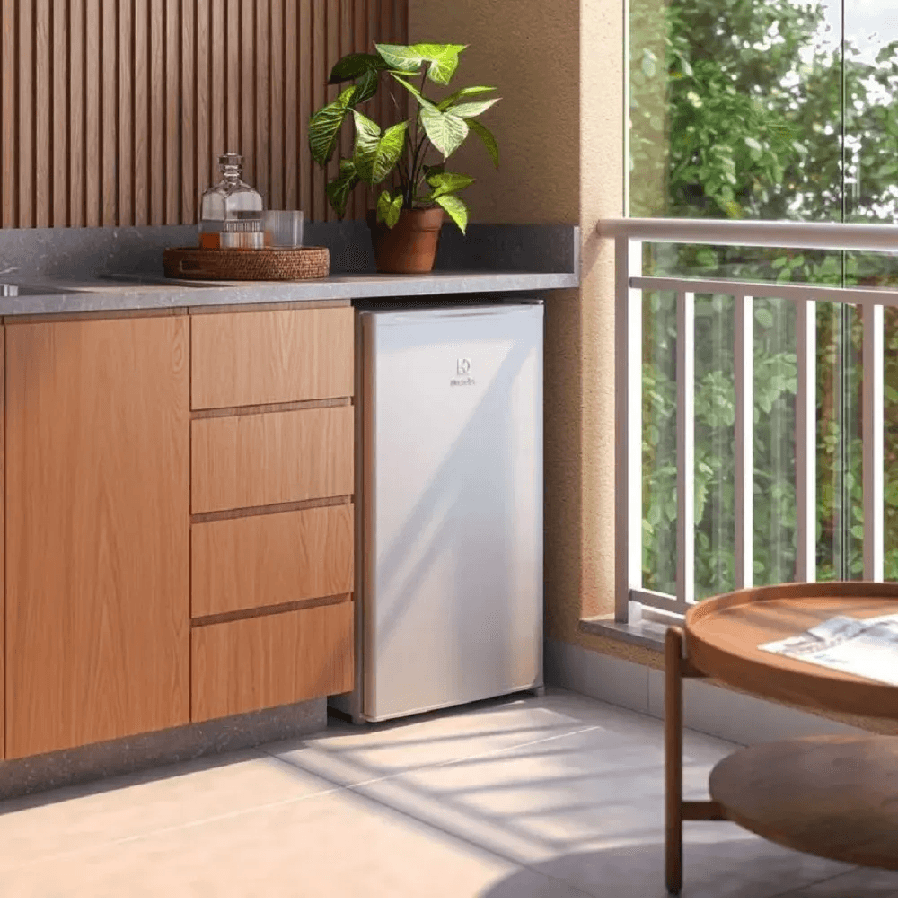 Frigobar Electrolux 90 Litros com Controle de Temperatura Efficient Branco EM90 – 127 Volts - Imagem 7