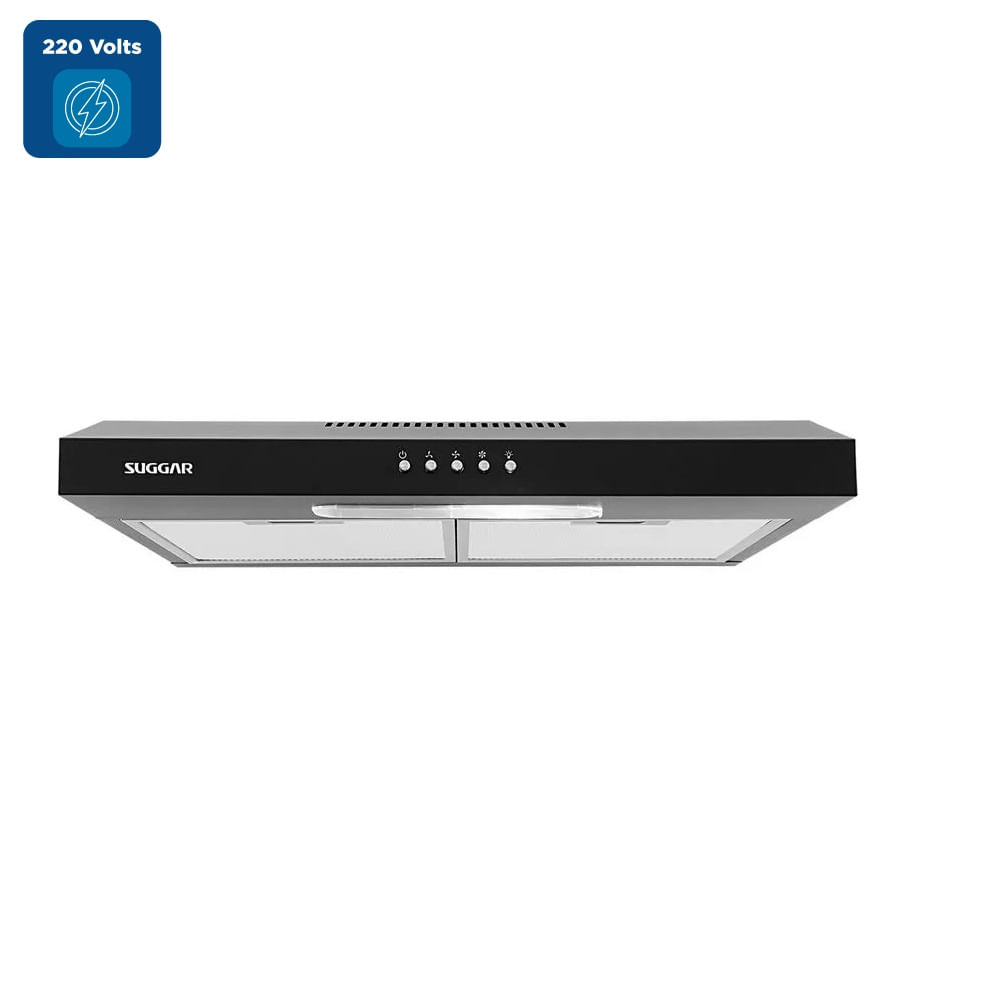 Depurador de Parede Slim Suggar 60cm Preto DPS162PT – 220 Volts - Imagem 2