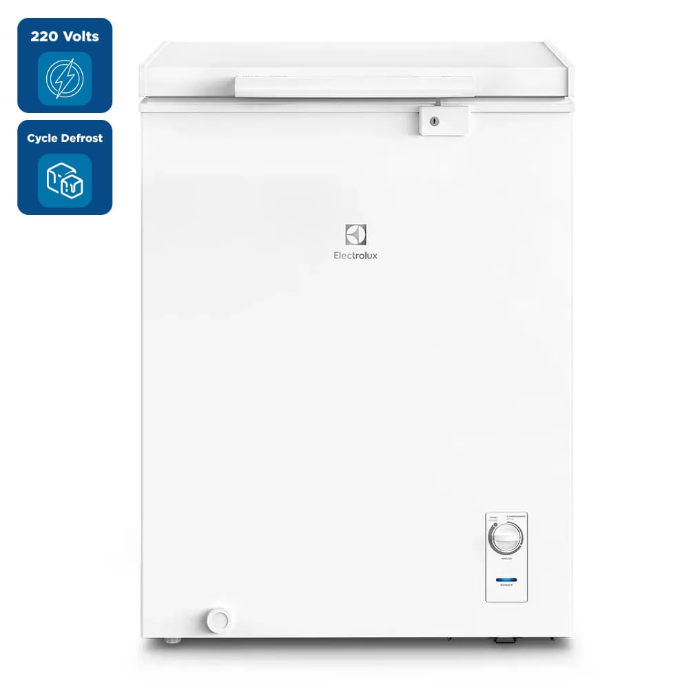Freezer Horizontal Electrolux 143 Litros Cycle Defrost Branco HE150 – 220 Volts - Imagem 2