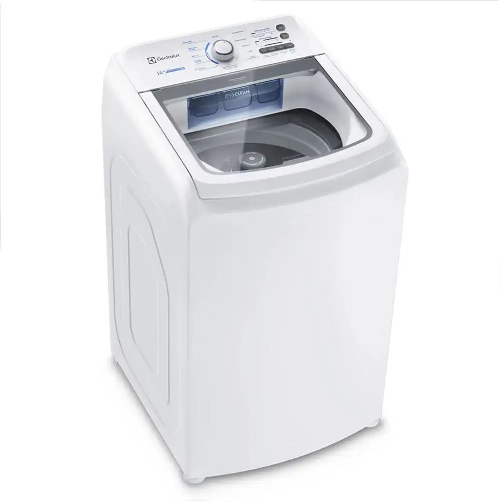 Lavadora de Roupas Electrolux 14Kg Essential Care Jet&Clean e Ultra Filter Branca LED14 - 220 Volts