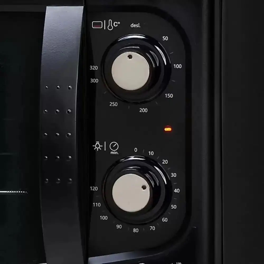 Forno Elétrico Fischer 44 Litros Gourmet Grill Preto - 220 Volts - Imagem 4