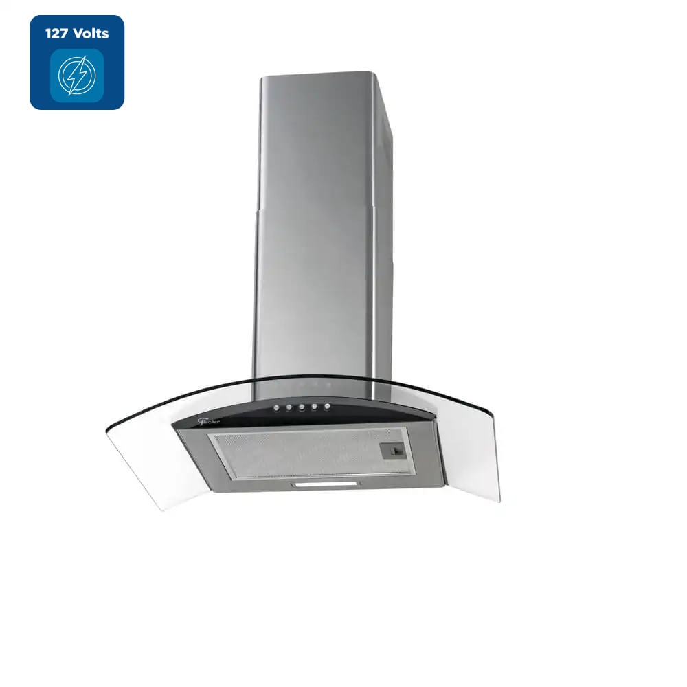 Coifa de Parede Fischer 60cm Talent Fit Inox - 127 Volts - Imagem 2