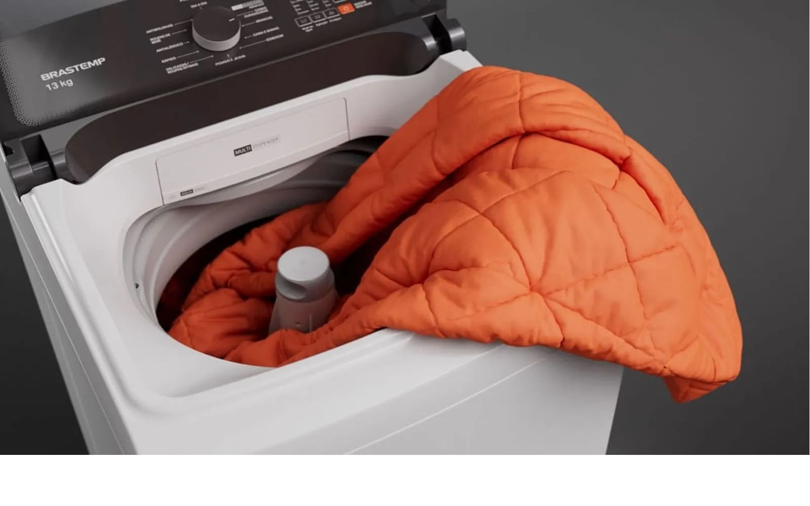 Lavadora Brastemp 13Kg com Ciclo Tira Manchas Advanced e Ciclo Antibolinha Branca BWK13AB – 127 Volts - Imagem 8