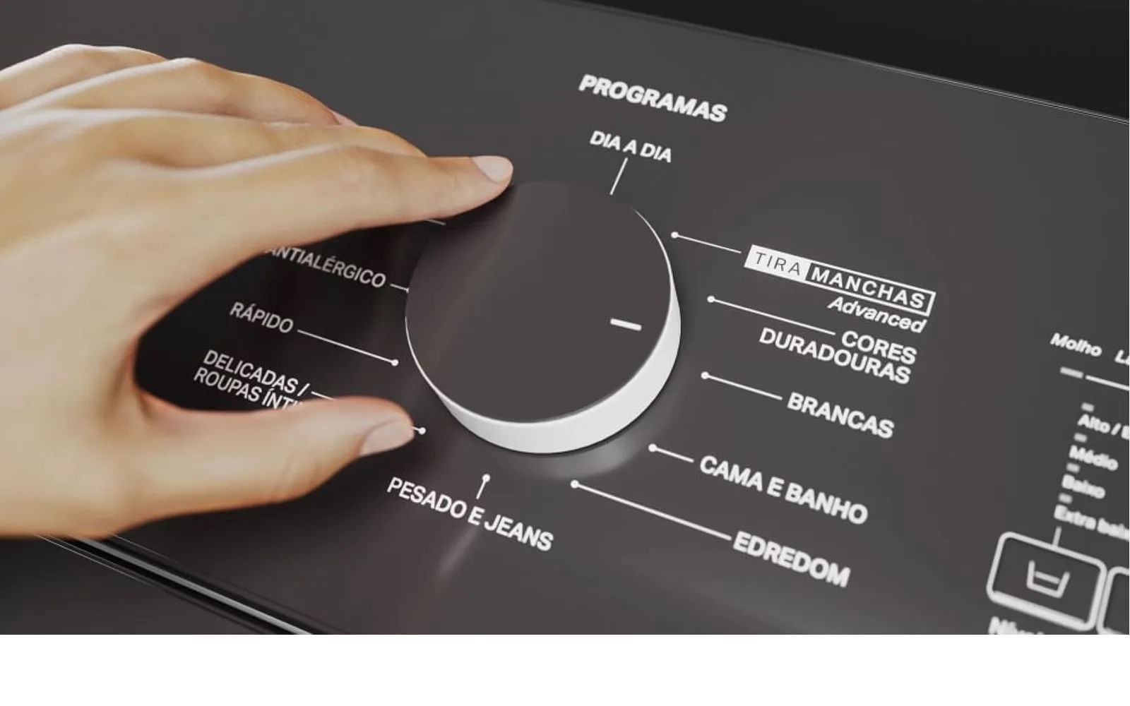 Lavadora Brastemp 13Kg com Ciclo Tira Manchas Advanced e Ciclo Antibolinha Branca BWK13AB – 127 Volts - Imagem 9