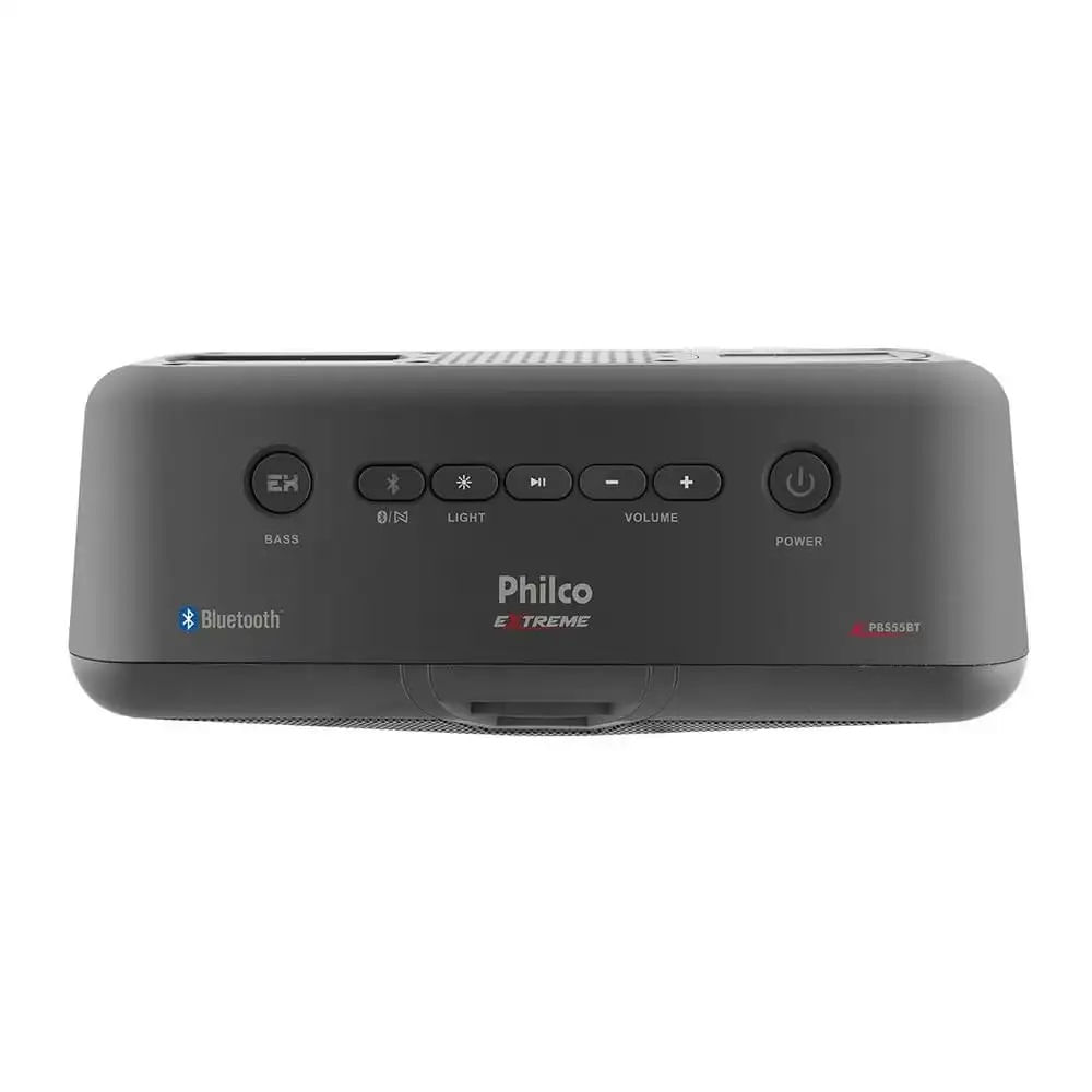 Caixa Acústica Philco Speaker Extreme Preta PBS55BT – Bivolt - Imagem 5
