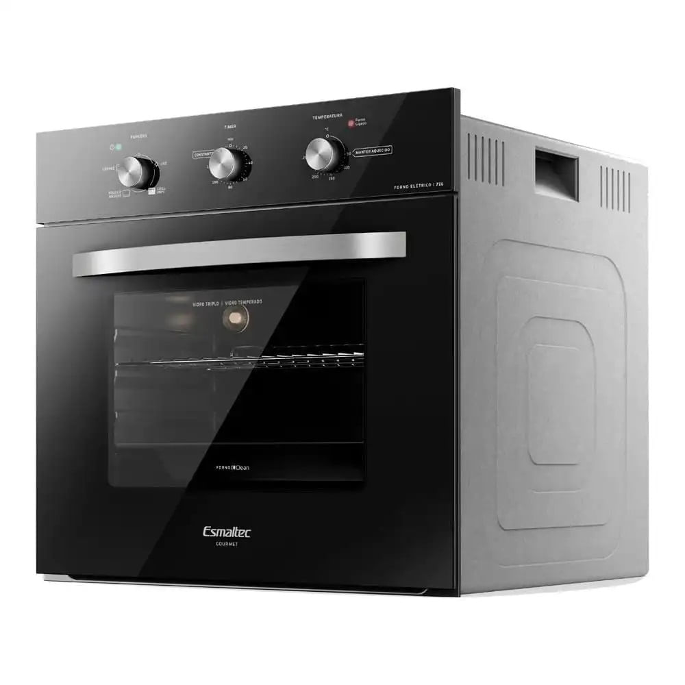 Forno de Embutir Esmaltec 71 Litros FE0171 Preto - 220 Volts - Imagem 4
