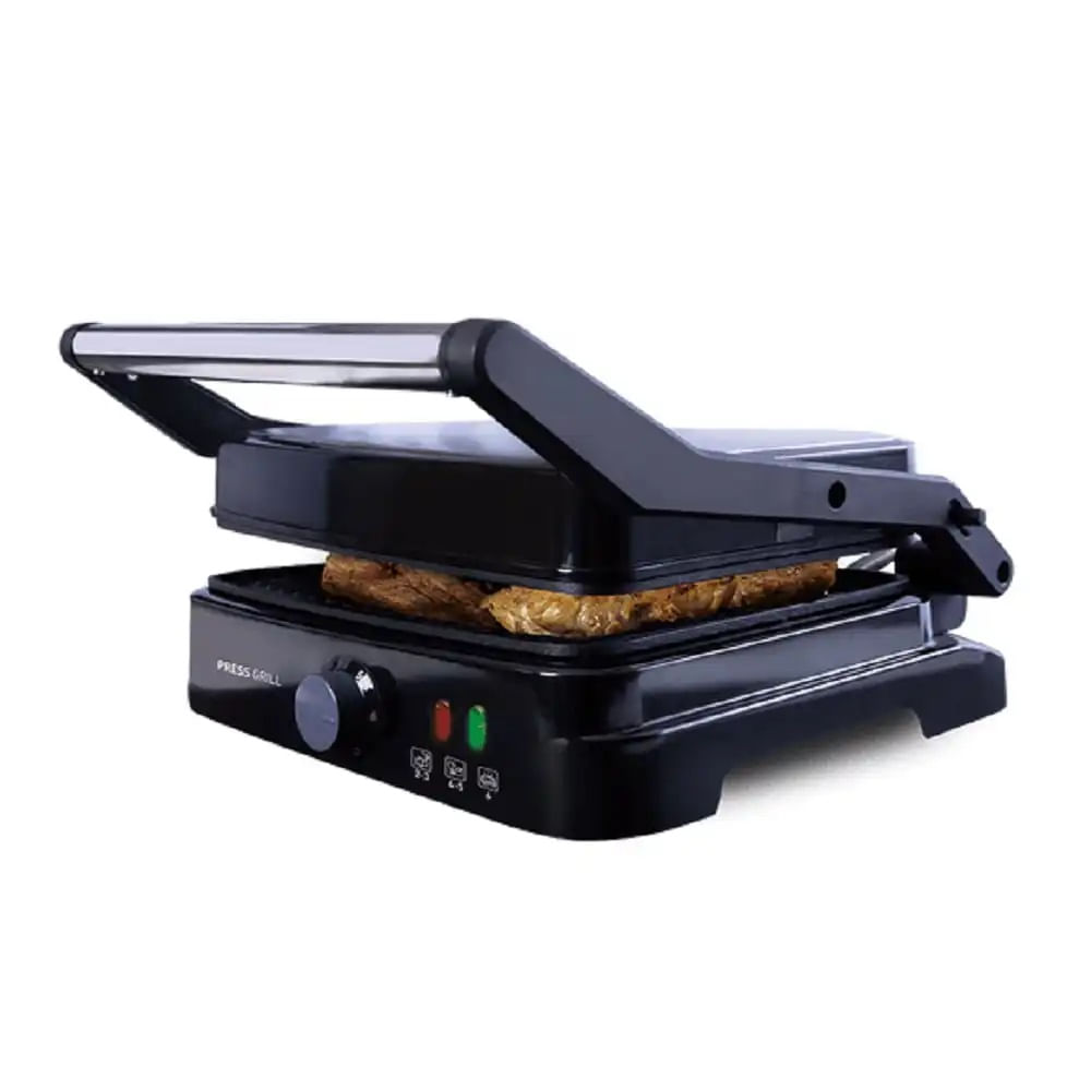 Grill Mallory Asteria Preto e Inox - 127 Volts - Imagem 4