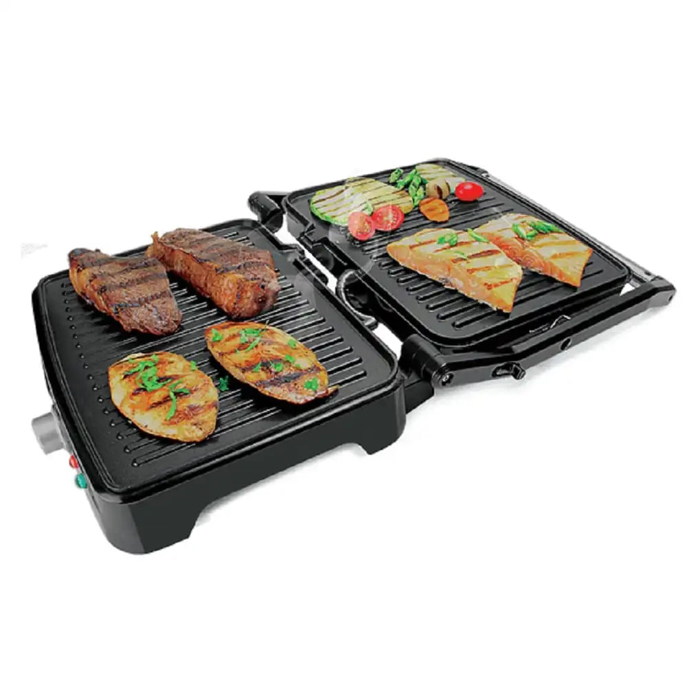 Grill Mallory Asteria Preto e Inox - 127 Volts - Imagem 5