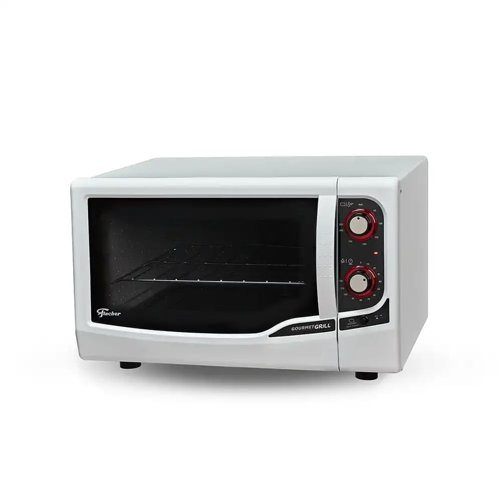 Forno Elétrico Fischer 44 Litros Gourmet Grill Branco - 127 Volts