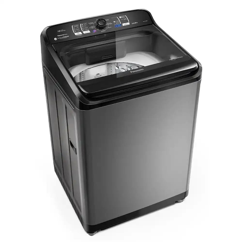 Lavadora de Roupas Panasonic 12Kg Função Vanish Titânio F120 - 220 Volts - Imagem 3