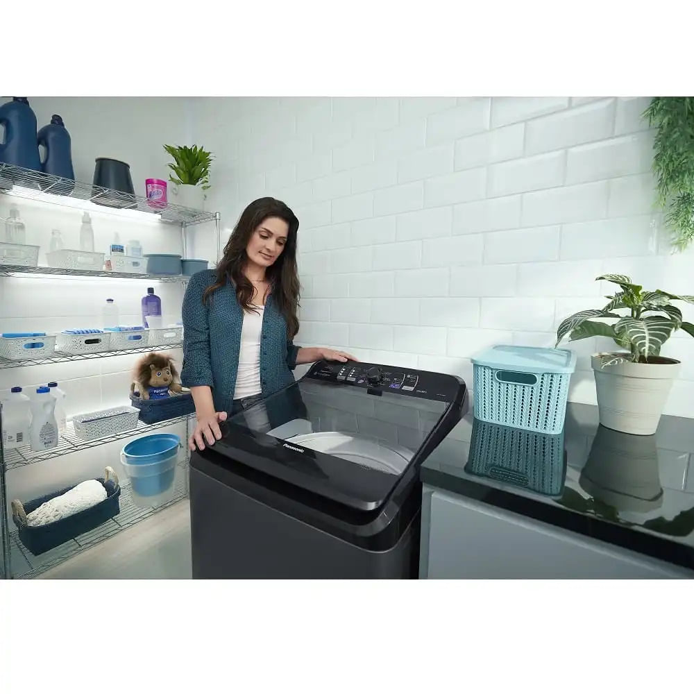 Lavadora de Roupas Panasonic 12Kg Função Vanish Titânio F120 - 220 Volts - Imagem 8