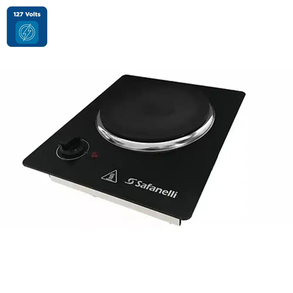 Fogão Elétrico De Embutir Gourmet 1 Placa Preto FGE1127– 127 Volts - Imagem 2