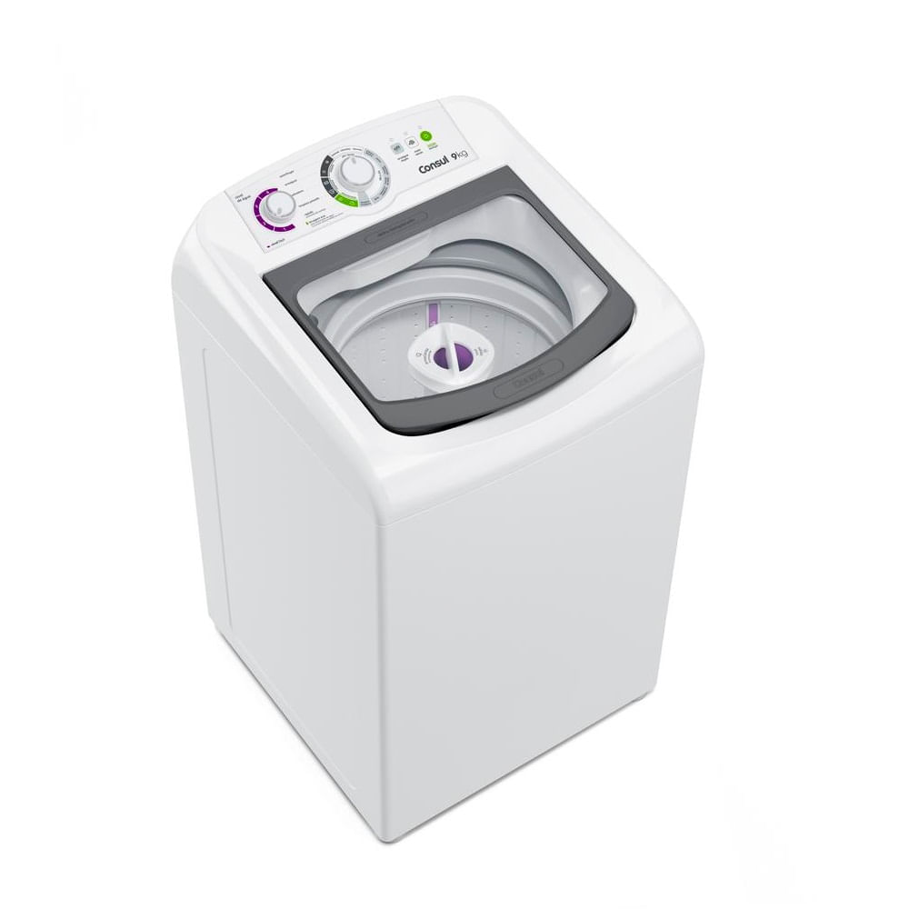 Lavadora de Roupas Consul 9Kg com Dosagem Econômica e Ciclo Edredom Branca CWB09BB – 127 Volts - Imagem 12