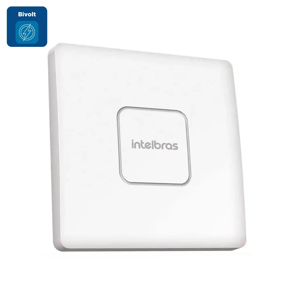 Roteador Intelbras Access Point Dual Band Alta Velocidade Branco AP 1350 AC-S – Bivolt - Imagem 2