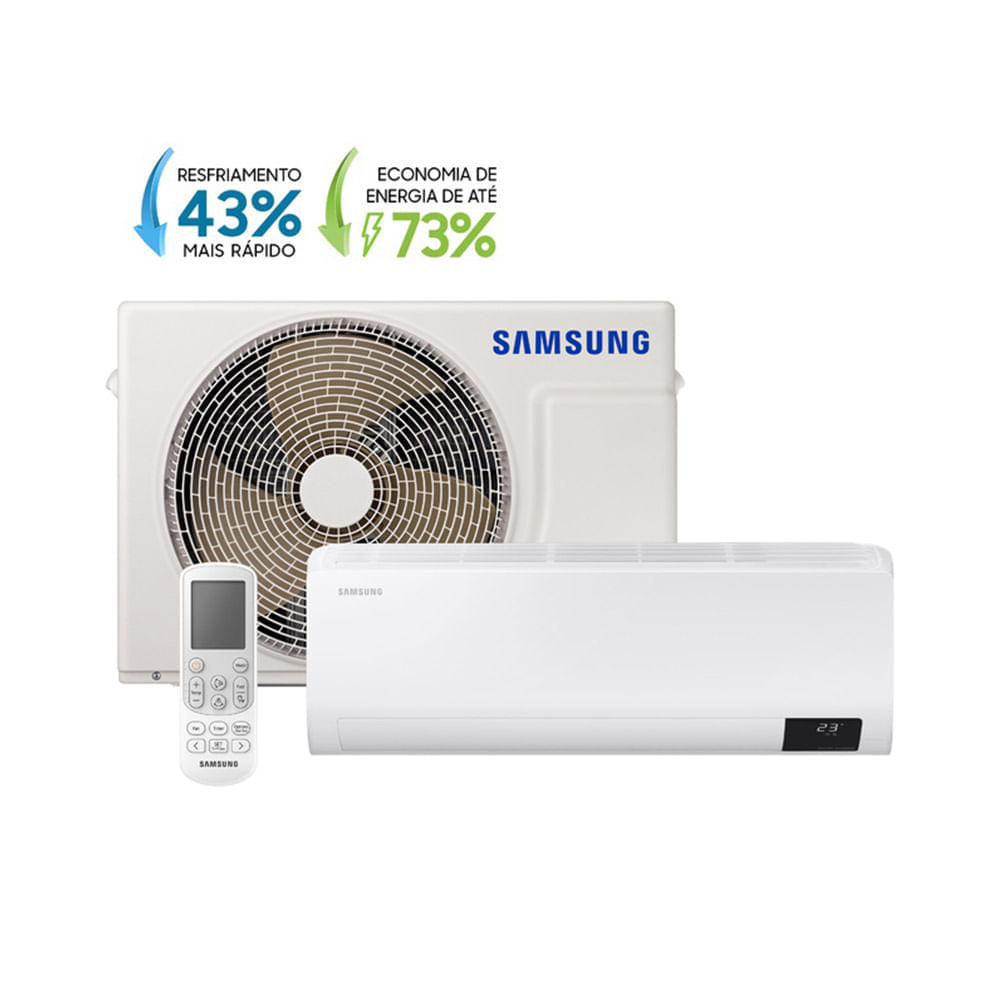 Ar Condicionado Split Samsung Digital Inverter Ultra 12000 BTU/h Frio AR12BVHZCWKNAZ - 220 Volts - Imagem 2