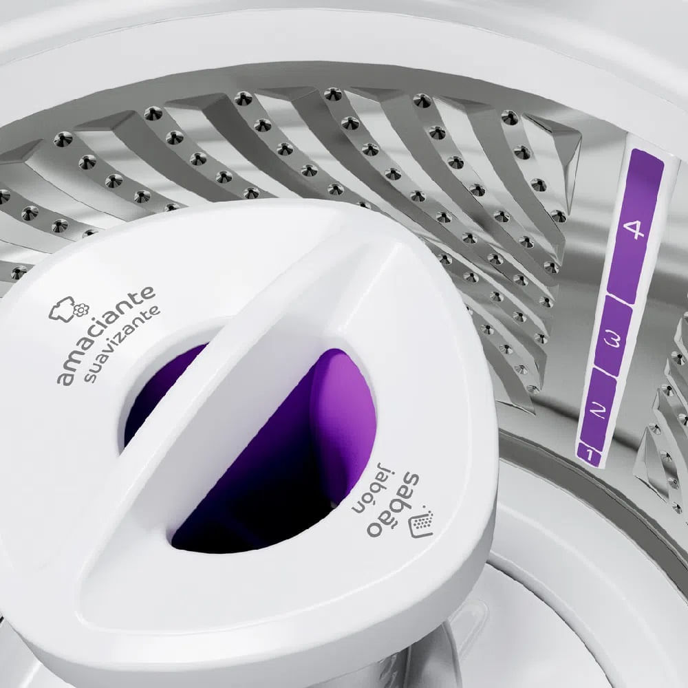 Lavadora de Roupas Consul 12Kg com Dosagem Econômica e Ciclo Edredom Branca CWH12BB – 127 Volts - Imagem 7