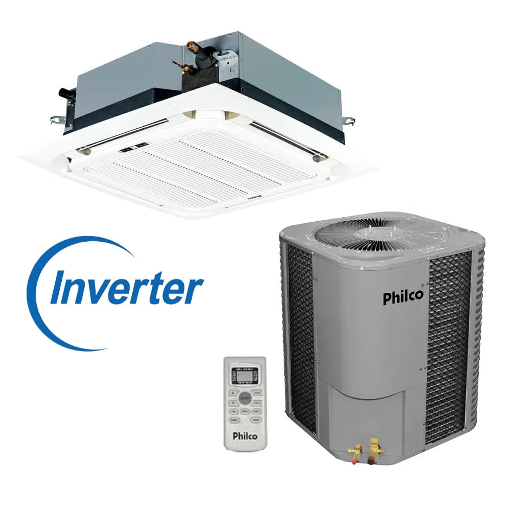 Ar Condicionado Split Cassete Inverter Philco 55000 BTU/h Frio Monofásico PAC60000ICFM5 - 220 Volts - Imagem 2