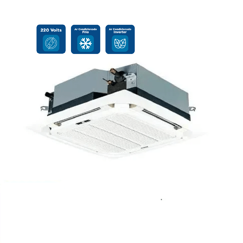 Ar Condicionado Split Cassete Inverter Philco 55000 BTU/h Frio Monofásico PAC60000ICFM5 - 220 Volts - Imagem 3