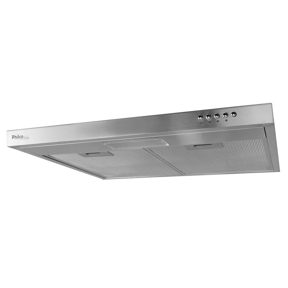Depurador e Exaustor Philco 60cm Slim 3 Velocidades Inox PDR60I - 127 Volts - Imagem 4