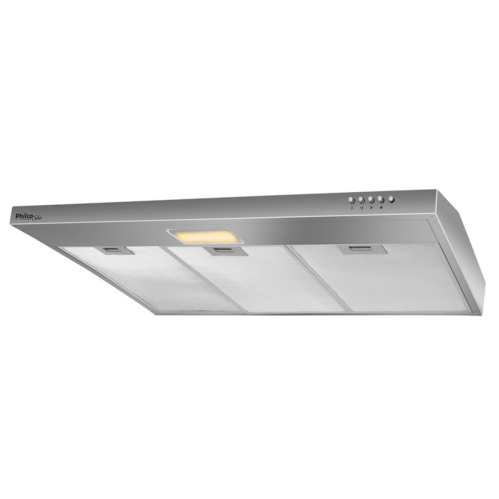 Depurador e Exaustor Philco Slim 3 Velocidades 90CM Inox PDR90I – 127 Volts - Imagem 3