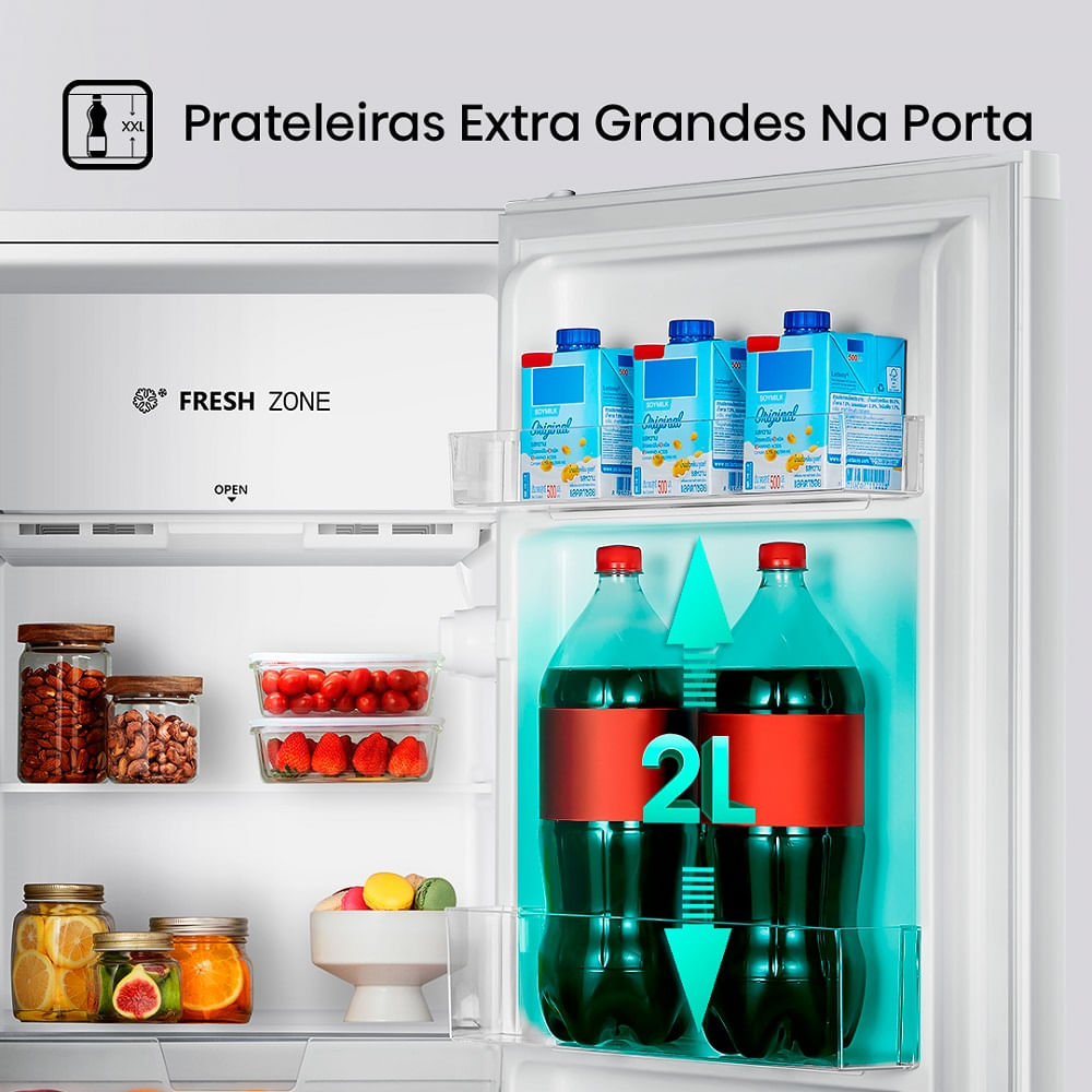 Frigobar Vix 115 Litros Porta Reversível Branco RR157VX2A – 220 Volts - Imagem 15