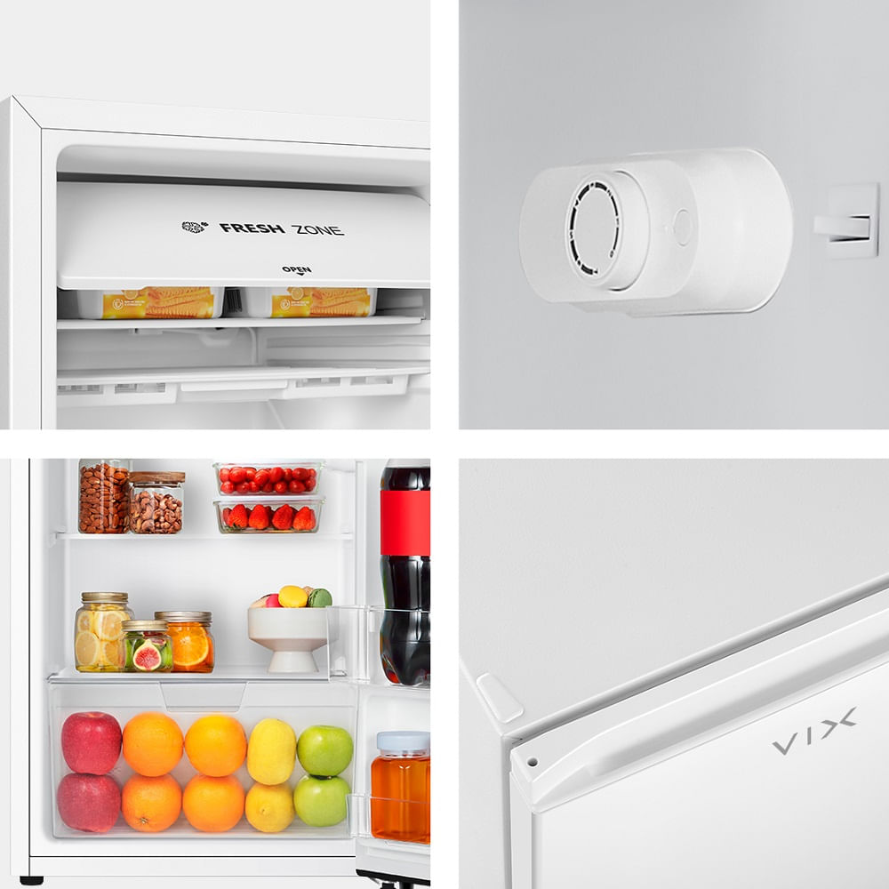 Frigobar Vix 115 Litros Porta Reversível Branco RR157VX2A – 220 Volts - Imagem 17