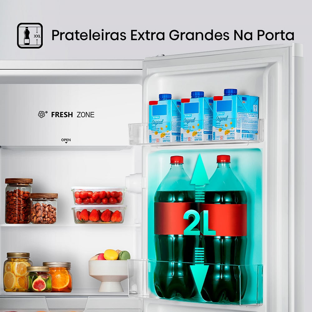 Frigobar Vix 90 Litros Porta Reversível Branco RR121VX3A – 127 Volts - Imagem 16