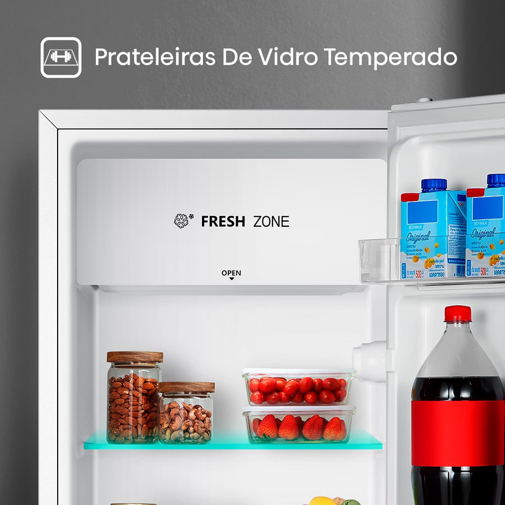 Frigobar Vix 90 Litros Porta Reversível Branco RR121VX3A – 127 Volts - Imagem 17