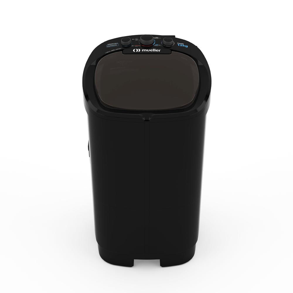 Lavadora De Roupas Mueller 12kg Family Aquatec Preta – 220 Volts - Imagem 3